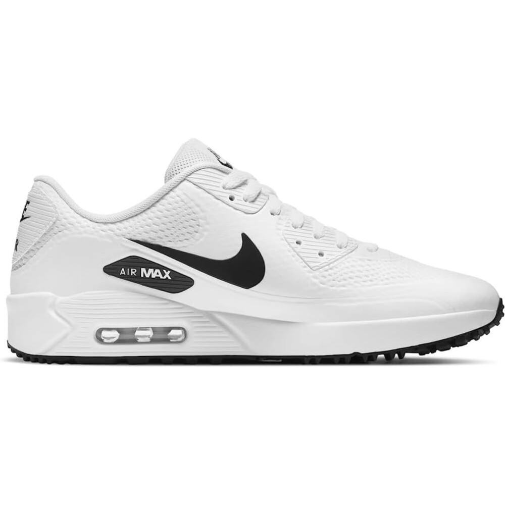 NWT Nike Men's Golf Shoes White Black Lightweight Breathable Athletic/10.5 - Picture 4 of 5